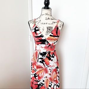 Jennifer Lopez Dresses - Jennifer Lopez long floral print maxi dress Jennifer Lopez Dresses - Jennifer Lopez long floral print maxi dress